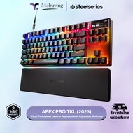 คีย์บอร์ด SteelSeries Apex Pro TKL [2023] US คีย์บอร์ดเกมมิ่ง ปุ่มสวิตช์ SteelSeries OmniPoint 2.0 ร