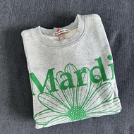 Mardi Designer คอกลม เสื้อสเว็ตเชิ้ต ลายดอก ผ้าฝ้าย แขนยาว เสื้อฮู้ด สําหรับผู้หญิง ฤดูใบไม้ผลิ ฤดูใ