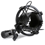 Universal Microphone Shock Mount Clip Holder Studio Sound Condenser Microphone Mic Stand Holder Shoc