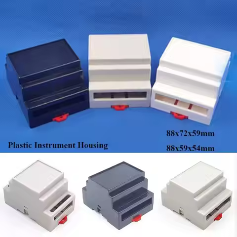 ABS Plastic Electronic Project Box Waterproof Cover Project 88x72x59mm/88x59x54mm Enclosure Boxes DI