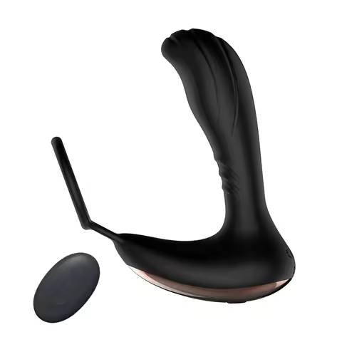 Adult Products Silicone Vibrating Toys Remote Control Prostate Massager Anal Vibrator COMBO