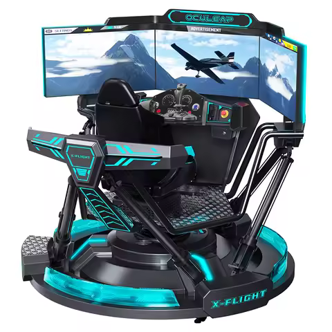 VR Flight Simulator Teaching and Training Science Popularization Exercise Equipment Study Simulation