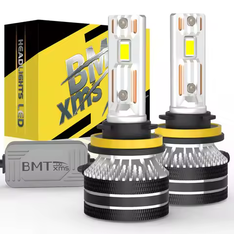 BMTxms 2x H4 HB1 9007 H13 LED Hi/Lo Headlight H1 H7 H8 H9 H11 HB3 HB4 HIR2 Led Fog DRL Lamp For Toyo