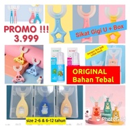 U Toothbrush Silicone Toothbrush Baby Kids U Shape |Toothbrush MOUSSE Toothpaste silicon type U 360 