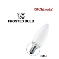 CHIYODA E14 25W/40W FROSTED CANDLE BULB/ CHILI BULB