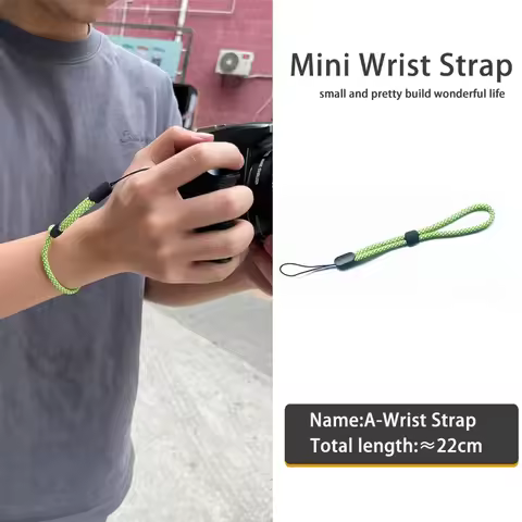 Camera Wrist Strap Wristband Hand Rope for Sony A7CR A6700 A7 IV A7C Fujifilm X-T5 T30 T50 Nikon Z5 