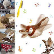 Flying Bird Dog Toy, Flapping Bird Dog Toy, Interactive Dog Toys Bird,Flappy Bird Cat Toy,Flying Bir
