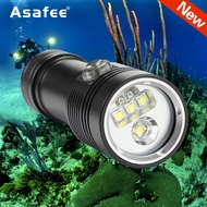 Asafee DR03 diving photography fill light flashlight professional L2 light flashlight LED Scuba Divi