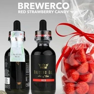 BREWERS RED STRAWBERRY CANDY 60ML 3MG BY BREWERS CO E-LIQUID VAPORIZER