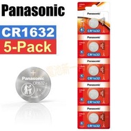 樂聲牌 - CR1632 (5粒裝)3V 鈕扣型鋰電池 CR-1632/5BE