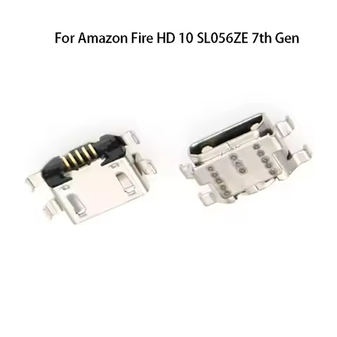 1PC For Amazon Kindle Fire SL056ZE 7th Gen Mobile Accessories USB Type c 5Pin USB Charging Port Plug