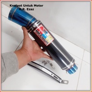 NLK Exhaust / Silencer Tube drill filter / Big cork Model black carbon inlet 50 mm for motorbikes