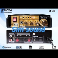 Targa Karaoke Ampli Tr D06 Mini Amplifier Trd06 Usb Bluetooth
