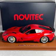 1/18 PEAKO FERRARI 812 NOVITEC NLARGO RED DIECAST