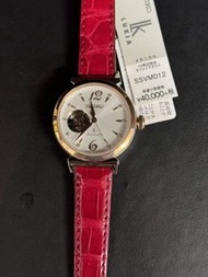 SEIKO 精工 LUKIA SSVM012 機械錶 女錶 手錶 皮革錶帶