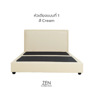 ZEN Collection เตียงนอน ฐานเตียง+หัวเตียง 6ฟุต 5ฟุต 3.5ฟุต (ไม่รวมที่นอน) NEW YORK Bedding Frame รับ