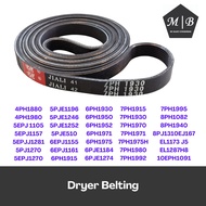 [1pc] Dryer Belt 4PH1880 4PH1980 5EPJ 1105 5EPJ1157 5EPJ1281 5PJ1270/5EPJ1270 5PJE1196 5PJE1246 5PJE