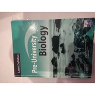 Pre-University Biology preloved (can nego just chat me)