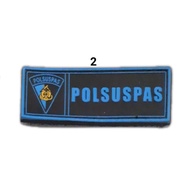 DN17 Patch Rubber - Emblem Karet Logo Polsuspas