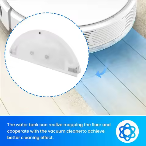 Tanque de Agua A01M para Aspiradoras Xiaomi Roborock S5 S50 S51 S55 S6 S52 T61 P50 T7 T4 T6 P5 y XIA