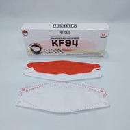MERAH PUTIH Kf94 red and white mask