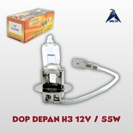 H3 12V/55W FRONT DOP - H3 12V MAIN FOG BULB 55W LED HALOGEN FOGLAMP SUPER BRIGHT
