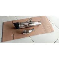 Exhaust racing Ninja 250carb Ninja 250fi Ninja mono R25 CBR250 Slip on SC Project S1