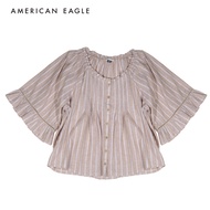 American Eagle Short-Sleeve Boho Blouse เสื้อเบลาซ์ ผู้หญิง แขนสั้น (NWSB 035-6305-106)