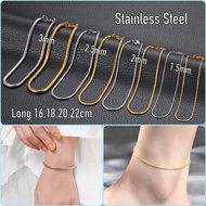 LB23 Genuine Stainless Steel Bracelet And Anklet Anklet for Woman