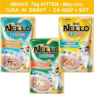1 thùng 48 gói pate Nekko Thái Lan cho mèo 70gr