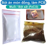 Abrasive powder for PCB circuits, FeCl3 iron powder, corrosive salt used to wash copper boards