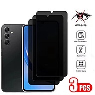 3Pcs Privacy Glass For Samsung Galaxy F56 F55 F54 F52 F42 F36 F23 F17 F16 F15 F14 F06 5G F02S F04 F0
