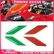 3D Motorcycle Sticker Italy Sticker Italy Flag 3D Sticker Tank Front Fairing Italy Decal