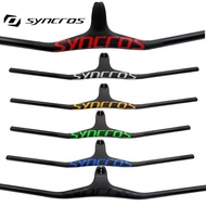 SYNCROS Bicycle Handlebar Chrome Integrated Carbon Handlebar for MTB  Bike Accessories -17 degree 66