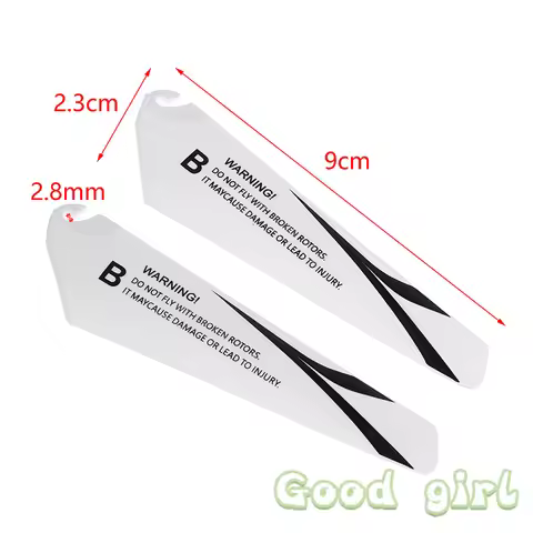 Hot Sale 4pcs 7.2/9CM spare blades Fans Props for r/c mini helicopter rotor rc CH002 CH023 Drone Toy