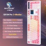 SKYLOONG GK104 Pro Wireless Mechanical Keyboard 3 Modes 8KHz Full Size RGB Backlight PBT Keycap 3.0