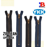 12pcs Zip Jean YKK High Quality / Zip Seluar Jean 1Dozen