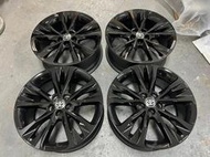 【中清中古物流區】TOYOTA豐田正原廠ALTIS Z版17吋5X100 7J ET39亮黑極新