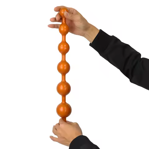 Women Vagina Masturbation Balls Lesbian Anal Pull Beads Long Soft Silicone Stimulation Butt Plug Men