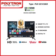 LED TV Polytron 32 Inch PLD32CV1869 HD SmartTV DVB-T2 - PLD 32CV1869