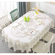 PVC Waterproof Oval Tablecloth,PVC table cloth,round table cloth,round table cloth waterproof,table 