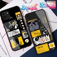 Samsung A03 A03CORE Glass SOFTCASE, Samsung A03 A03CORE CASE, Samsung A03 A03CORE SOFTCASE, Cool CAS