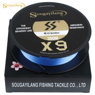 COD Sougayilang Dây PE Bện 9 Sợi Nhiều Màu Line17-115LB Câu Cá Siêu Nhẹ 350M Dây Câu Nhiều Sợi 9 Sợi