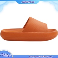 UTUNE 4.5CM Thick Sole Slippers for Men Soft Platform Home Shoes Men Outdoor Summer EVA Non-slip