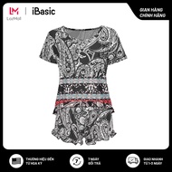 Đồ bộ mặc nhà nữ iBasic họa tiết HOMY030