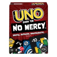 UNO: Show ‘Em No Mercy Card Game UNO 毫不留情 [基礎] (英文版) 桌遊 Board game【正版正貨】【不議價】