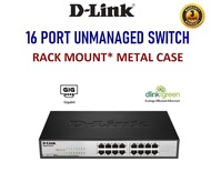 D-LINK DGS-1016C/ DGS-1024C 16/24 Port Gigabit Port Rackmount Unmanage Switch in Metal Case/ D-LINK 