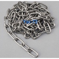 SUS304 STAINLESS STEEL CHAIN 2MM / 2FEET ~ 15FEET