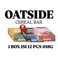 OATSIDE CEREAL BAR [1 BOX CONTAINS 12 BAR @18G] | OATSIDE CHOCOLATE | OATSIDE BUTTERpeanut | OATSIDE