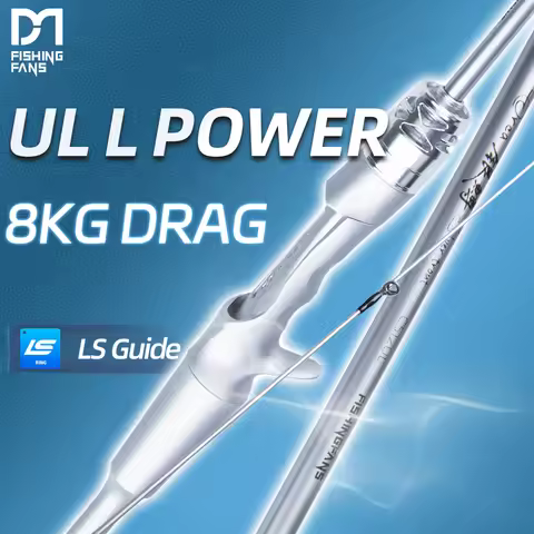FISHINGFANS ORCA 1.53m 1.68m 1.8m 8KG BIG DRAG UL L Ultralight light power High Carbon Blank FULL SL